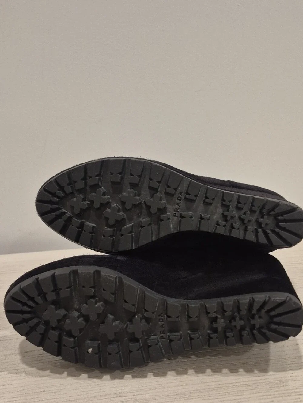 Prada wedge ankle